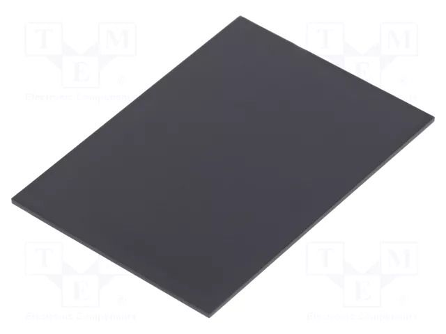 Cover; X: 50.5mm; Y: 70.5mm; -20÷60°C; ABS; Cover colour: black GAINTA G705020L