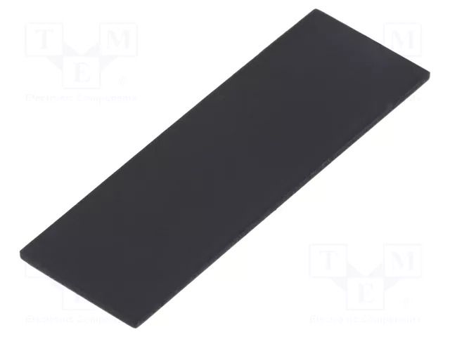 Cover; X: 13.5mm; Y: 40.5mm; -20÷60°C; ABS; Cover colour: black GAINTA G401316L