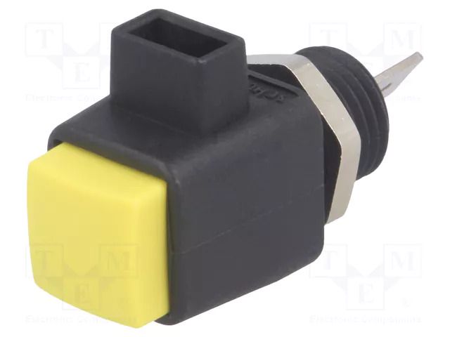 Laboratory clamp; yellow; 300VDC; 16A; screw,spring clamp; nickel SCHÜTZINGER ESD798-GE