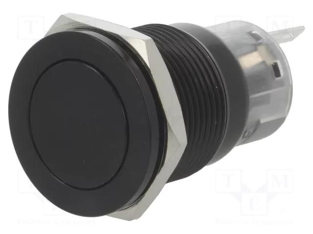 Switch: vandal resistant; Pos: 2; SPDT; 0.5A/220VAC; 1A/24VDC; IP67 ONPOW V19-21PF-A