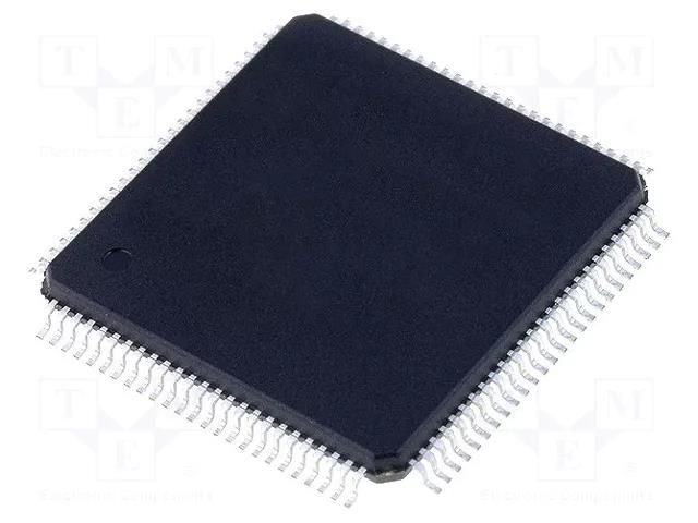 IC: CPLD; SMD; TQFP100; Number of macrocells: 72; I/O: 72; 3÷3.6VDC AMD XILINX XC9572XL10TQG10