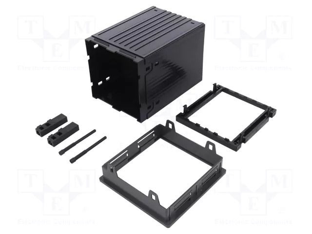 Enclosure: panel; X: 96mm; Y: 96mm; Z: 124mm; ABS,polycarbonate,PPO ITALTRONIC IT-16.211L124