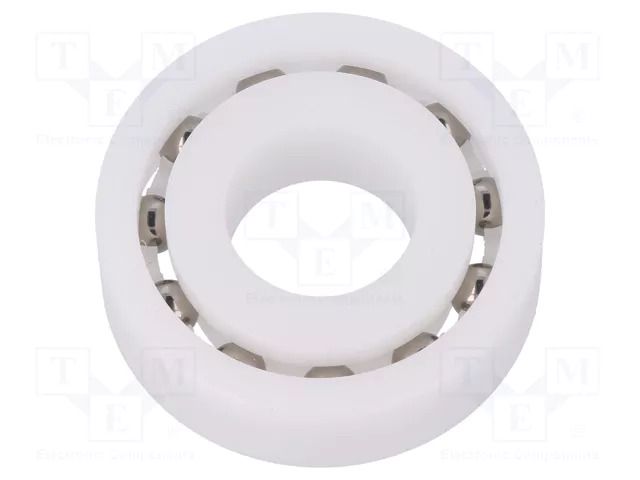 Bearing: ball; Øint: 20mm; Øout: 47mm; W: 14mm; Cage: polyamide IGUS BB-6204-B180-30-ES
