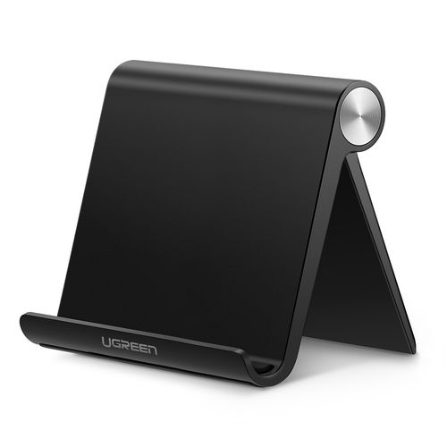 Stalinis telefono, planšetės laikiklis (iki 12"), juodas UGREEN/50748 6957303857487