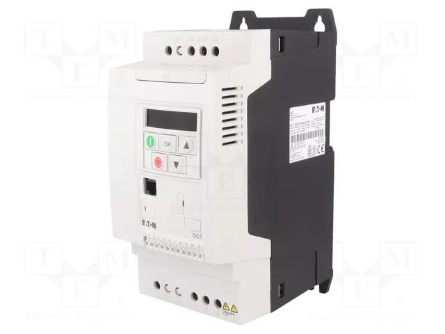 Vector inverter; 2.2kW; 3x400VAC; 3x380÷480VAC; 0÷10V; IN: 4; 5.8A EATON ELECTRIC DC1-345D8FB-A20CE1