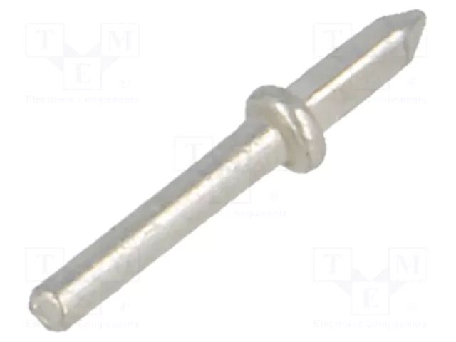 Tip: solder pin; THT; silver plated; brass; Ø: 1mm OSTERRATH RTM1