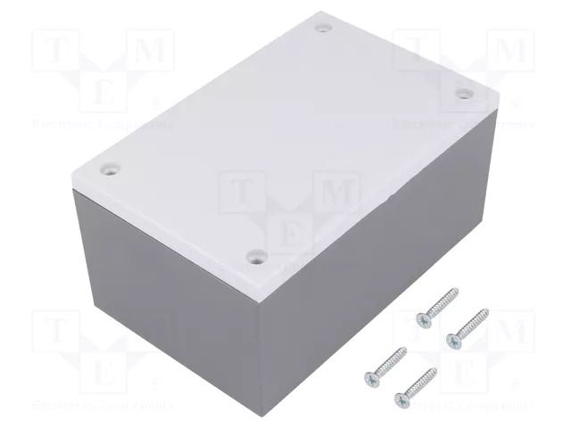Enclosure: multipurpose; X: 70mm; Y: 110mm; Z: 54mm; CP; ABS; grey TEKO CP/2.20