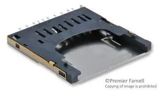 CONNECTOR, SD CARD, PUSH-PUSH, 11POS 10067847-011RLF