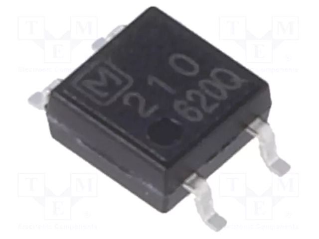 Relay: solid state; Ucntrl: 1.25VDC; Icntrl max: 3mA; 120mA; 17Ω PANASONIC AQY210S