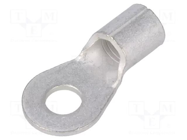 Tip: ring; M5; 6.64÷10.5mm2; crimped; for cable; non-insulated TE Connectivity 160013