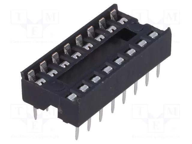 Socket: integrated circuits; DIP16; 7.62mm; THT; Pitch: 2.54mm TE Connectivity 1-2199298-4