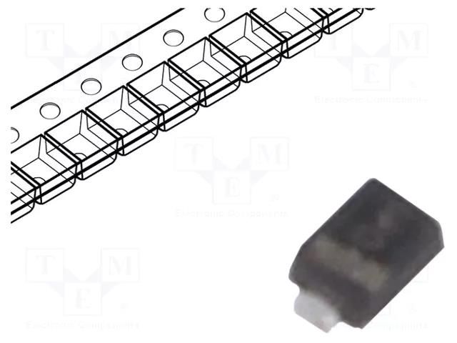 Diode: TVS; 0.15W; 5.4V; unidirectional; SOD923; reel,tape; ESD ONSEMI ESD9L5.0ST5G