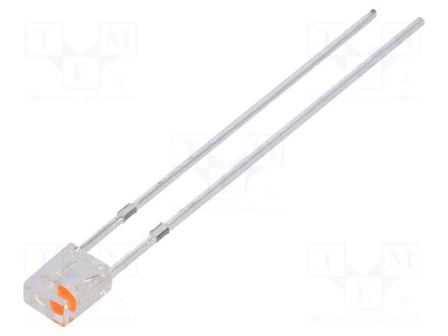 LED; blue/pink; rectangular; 2x3x4mm; bipolar,bicolour; 100°; 20mA OPTOSUPPLY OSBKS27BA1B
