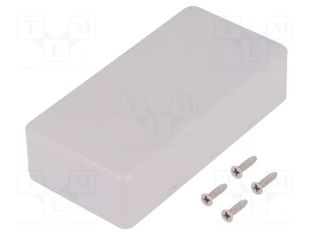 Enclosure: multipurpose; X: 50mm; Y: 100mm; Z: 25mm; 1591S; ABS; grey HAMMOND HM-1591ASGY