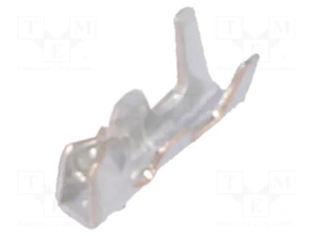 Contact; female; tinned; 0.03÷0.08mm2; bulk; crimped; for cable; 1A MOLEX MX-50058-8100