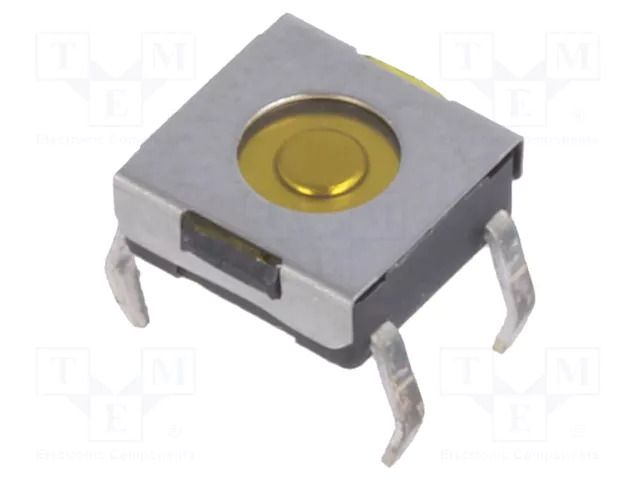 Microswitch TACT; SPST-NO; Pos: 2; 0.05A/12VDC; THT; none; 1.6N CANAL ELECTRONIC DTSHW68SB