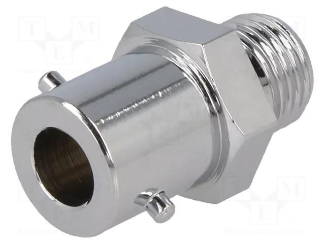 Bayonet coupler; brass,nickel; 12.3mm; Thread: G 1/4" GUENTHER 89-20508012-G014
