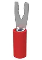 TERMINAL, SPADE TONGUE, #4, 16AWG, RED 52927