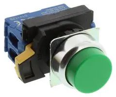 PB SWITCH, SPST-NO, 10A, 12VAC, SCREW A22NN-RNM-NGA-G100-NN