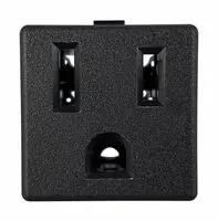 CONN, NEMA 5-15R, 15A, 125VAC, PANEL 739W-X2/32-A
