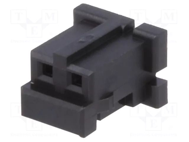 Connector: wire-wire/PCB; plug; female; PIN: 2; SignalBee; straight HIROSE DF3-2S-2C