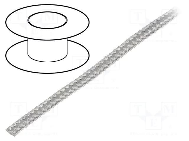 Braids; tape; Thk: 1mm; W: 3mm; Body dim: 16x4x0.15mm; -20÷125°C; 25m HELUKABEL TPC-1.1/0.15