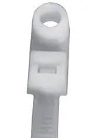 CABLE TIE, SCREW MOUNT, NYLON6.6, 399MM, 120LB, PK500, NATURAL CT15NT120S-D