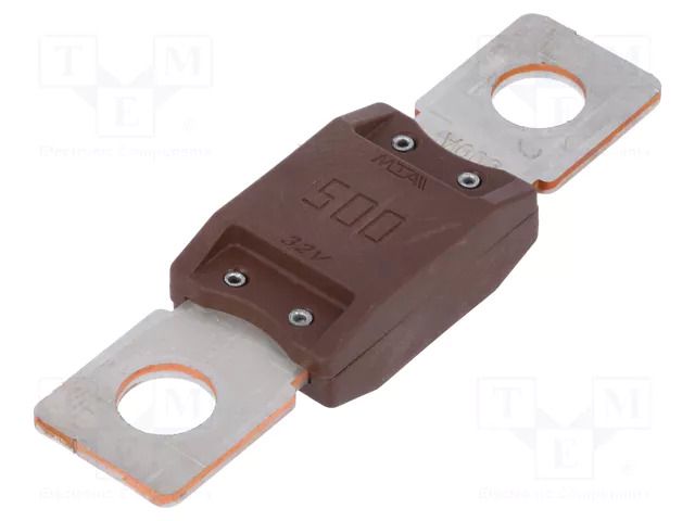 Fuse: fuse; 500A; 32VDC; automotive; 68.6mm MTA MEGAVAL-500A