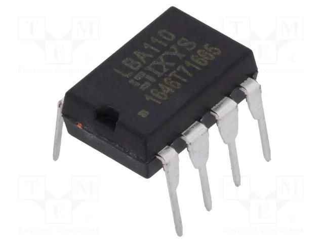 Relay: solid state; SPST-NO + SPST-NC; Icntrl max: 50mA; 120mA IXYS LBA110