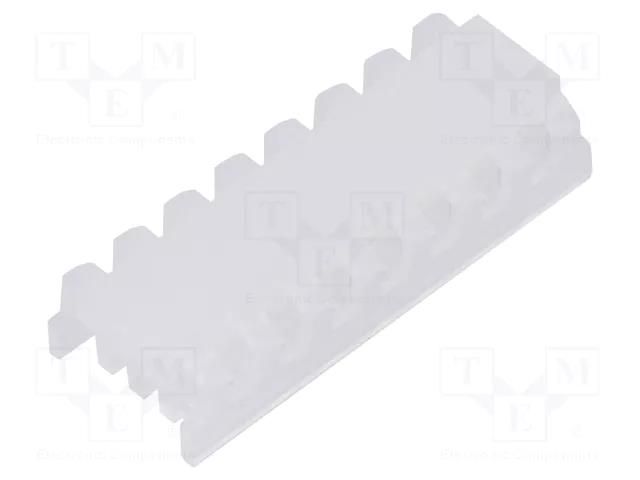 Protection cover; PIN: 8; 2.54mm; MAS-CON PANCON SCC100F-8-C