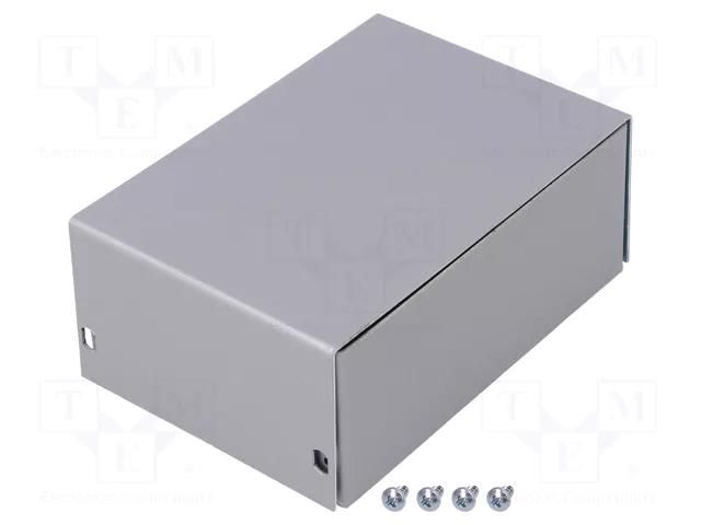 Enclosure: multipurpose; X: 72mm; Y: 103mm; Z: 43mm; AL BOX; grey TEKO 3/B.1