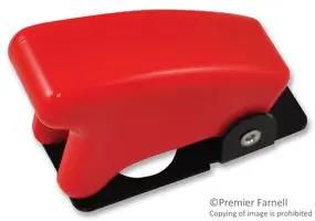SAFETY COVER, BLACK, M12 TOGGLE SWITCH MCR17-10B(RED)