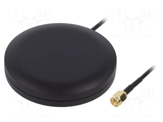 Antenna; GSM; 2dBi; linear; 50Ω; 824÷960MHz,1710÷2170MHz; -40÷85°C SR PASSIVES GSM-ANT018