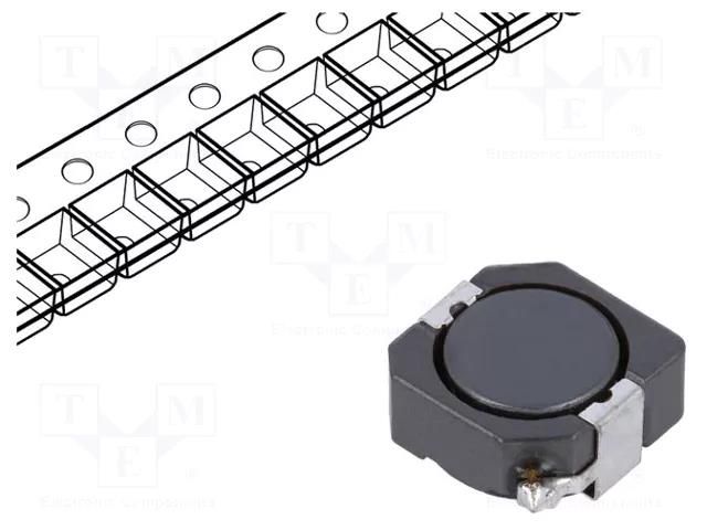 Inductor: wire; SMD; 18uH; 2.62A; 46mΩ; ±20%; 10.3x10.4x5mm Viking PSDB1005NT180