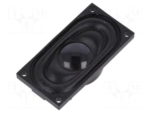 Loudspeaker; miniature,full-range,general purpose; 1W; 8Ω; IP64 VISATON VS-K20.40-8