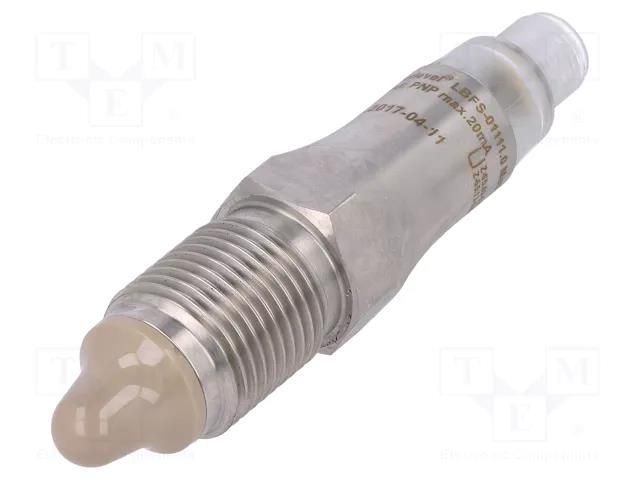 Sensor: liquid level; -40÷85°C; OUT: PNP; M12 male; 12÷30VDC; G1/2" BAUMER LBFS0111