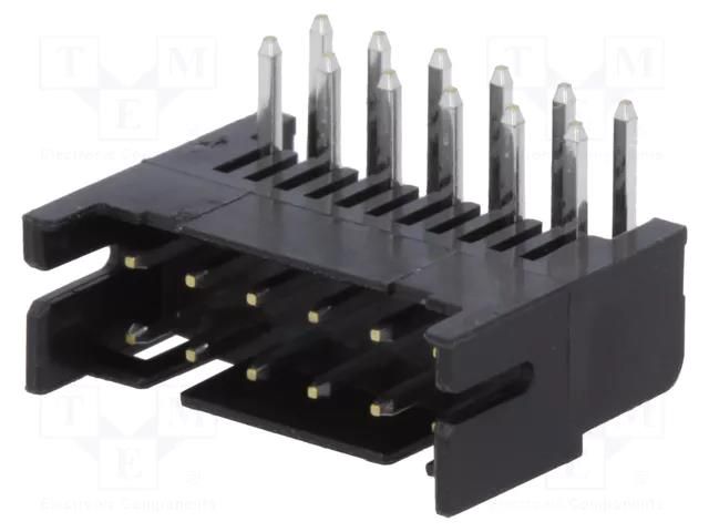 Connector: PCB-cable/PCB; socket; male; PIN: 12; SignalBee; THT HIROSE DF11-12DP-2DS-24