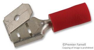 TERMINAL, FEMALE DISCONNECT, 0.25IN, RED FVDDFM2216T-250A