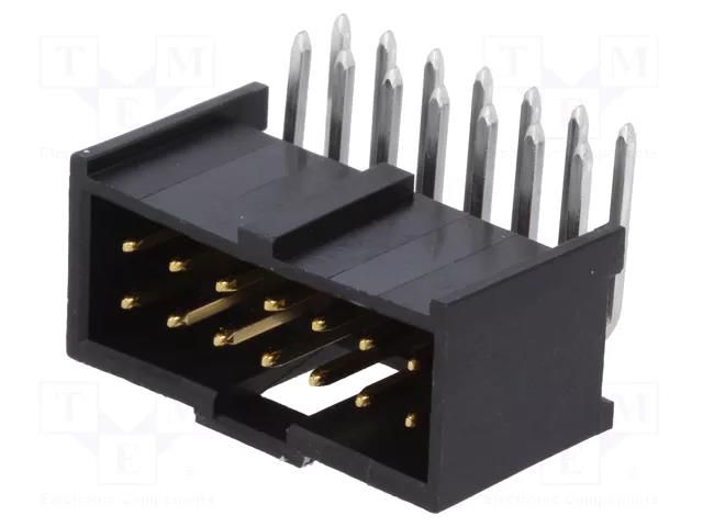 Connector: rectangular; socket; male; PIN: 14; C-Grid III; THT; 2x7 MOLEX MX-90130-3214
