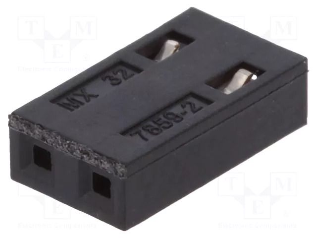 Connector: wire-board; plug; female; PIN: 2; C-Grid; 2.54mm; 1x2 MOLEX MX-15-29-1025