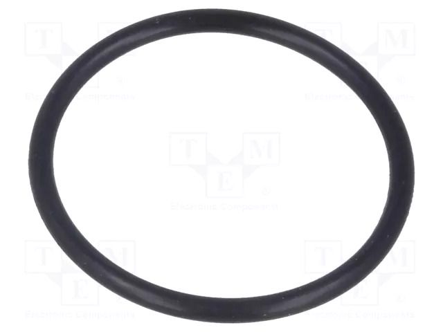 O-ring gasket; NBR caoutchouc; Thk: 2mm; Øint: 26mm; PG21; black HUMMEL HUMMEL-1321210017