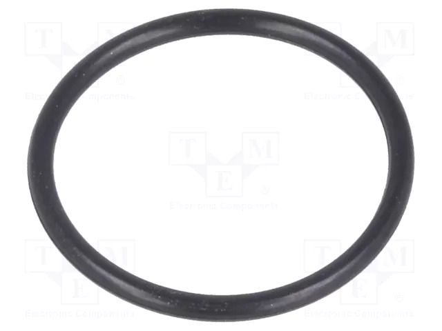 O-ring gasket; NBR caoutchouc; Thk: 1.5mm; Øint: 18mm; PG16; black HUMMEL HUMMEL-1321160017
