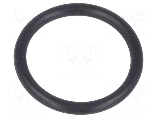 O-ring gasket; NBR caoutchouc; Thk: 1.5mm; Øint: 12mm; PG9; black HUMMEL HUMMEL-1321090017