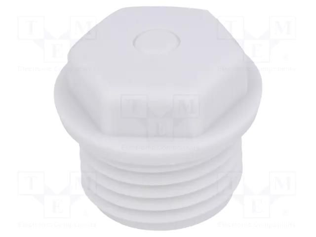 Stopper; M20; 1.5; IP54; polyetylene; grey; WN; Thread: metric HUMMEL HUMMEL-1282200050