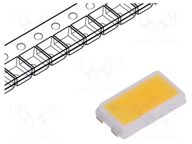 LED; white warm; SMD; 5630; 28.5÷34.5lm; 3000K; 80; 120°; 65mA; 656mW LITEON LTW-5630AZLS30-EUH