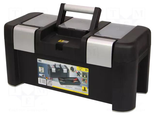Chest; tool case; polypropylene; Body dim: 530x250x250mm; 10l ALLIT AG W-457018