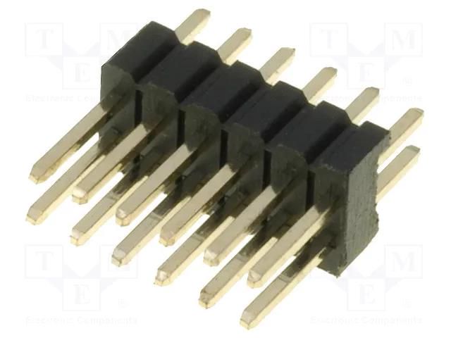 Connector: pin strips; pin header; male; PIN: 12; straight; THT CONNFLY ZL320-2X6P