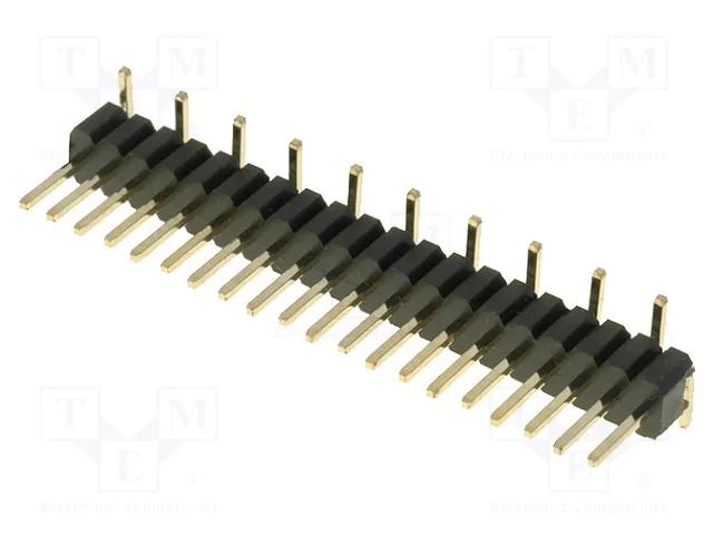 Connector: pin strips; pin header; male; PIN: 20; vertical; SMT CONNFLY ZL321-20P