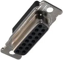 CONNECTOR, D SUB, RECEPTACLE, 15 POSITION 40-9815S