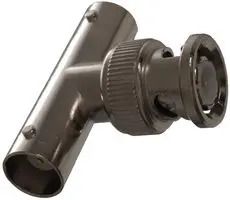 BNC TEE ADAPTER, JACK-PLUG-JACK, 50OMH, 4GHZ 27-8140